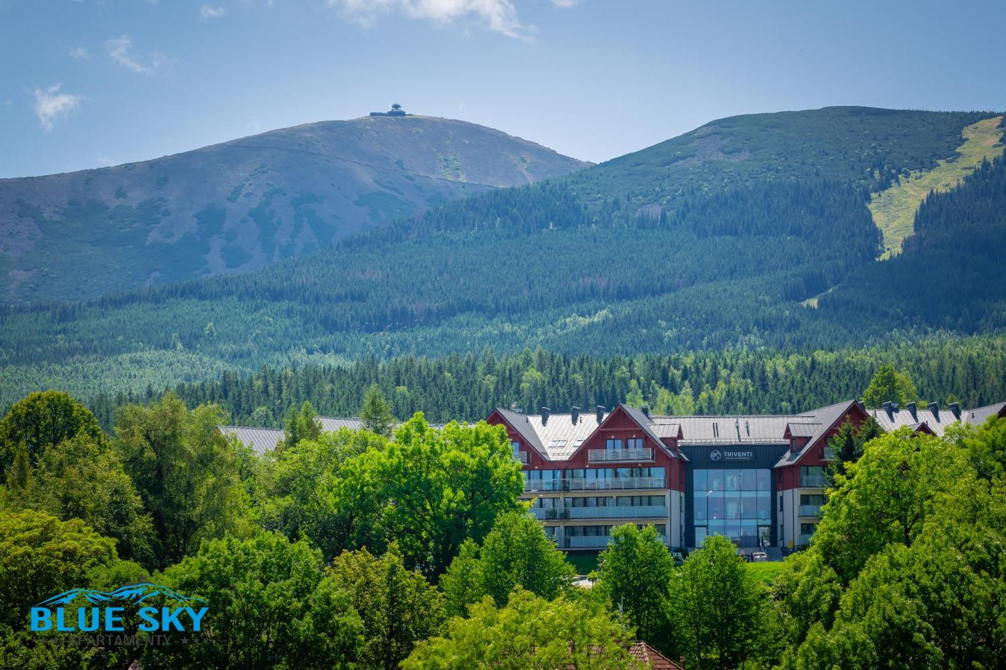 Apartamenty Bluesky - Karkonoska 13, Z Widokiem Na Gory, Blisko Szlakow I Wyciagow, W Zielonej Okolicy Karpacz Buitenkant foto